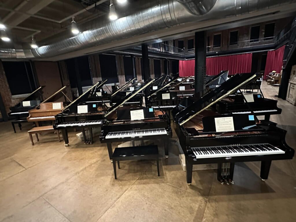 Pittsburgh Opera Piano Sale Room of Pianos